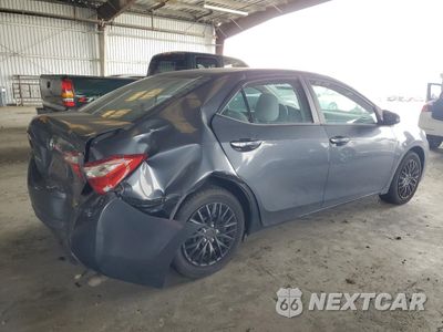 Trzecie zdjęcie samochodu z tyłu: 2014 TOYOTA COROLLA L VIN:5YFBURHE8EP143096 - miniatura