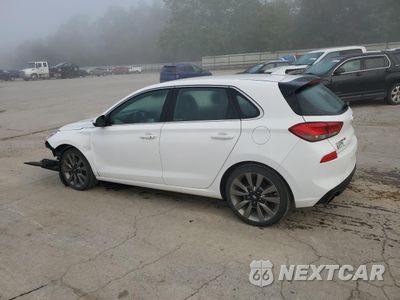 Drugie zdjęcie samochodu z przodu: 2018 HYUNDAI ELANTRA GT SPORT VIN:KMHH55LC8JU080015 - miniatura