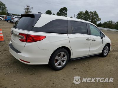 Trzecie zdjęcie samochodu z tyłu: 2019 HONDA ODYSSEY EXL VIN:5FNRL6H74KB070267 - miniatura