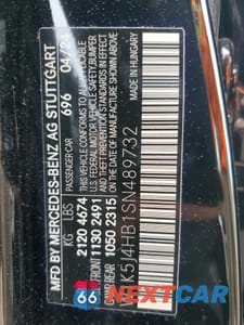 Zdjęcie 12 z 13 samochodu: 2025 MERCEDES-BENZ CLA 250 4MATIC VIN:W1K5J4HB1SN489732 - miniatura