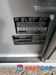 Zdjęcie 12 z 12 samochodu: 2010 SAAB 9-5 AERO VIN:YS3GR4BJ9A4001426 - miniatura