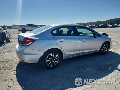 Trzecie zdjęcie samochodu z tyłu: 2015 HONDA CIVIC EX VIN:19XFB2F81FE054534 - miniatura