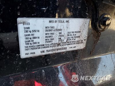 Zdjęcie 12 z 12 samochodu: 2023 TESLA MODEL Y VIN:7SAYGDEF8PF835958 - miniatura