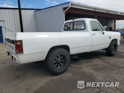 Trzecie zdjęcie samochodu z tyłu: 1991 DODGE D-SERIES D200 VIN:1B7KE26C1MS323491 - miniatura
