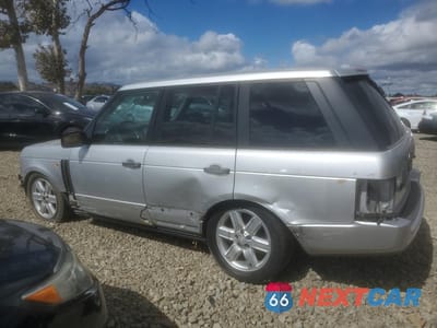 Drugie zdjęcie samochodu z przodu: 2004 LAND ROVER RANGE ROVER HSE VIN:SALME11484A154975 - miniatura