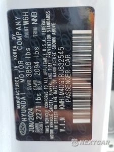 Zdjęcie 12 z 12 samochodu: 2024 HYUNDAI ELANTRA SEL VIN:KMHLM4DG1RU832545 - miniatura