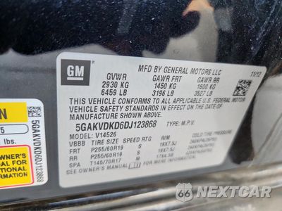 Zdjęcie 14 z 16 samochodu: 2013 BUICK ENCLAVE VIN:5GAKVDKD6DJ123868 - miniatura