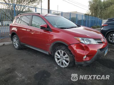 Czwarte zdjęcie samochodu z boku: 2014 TOYOTA RAV4 LIMITED VIN:2T3DFREVXEW196721 - miniatura