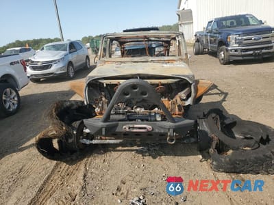 Piąte zdjęcie samochodu w środku: 2008 JEEP WRANGLER UNLIMITED RUBICON VIN:1J8GA69138L585900 - miniatura