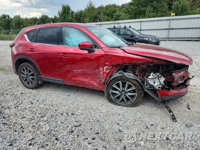 Czwarte zdjęcie samochodu z boku: 2018 MAZDA CX-5 GRAND TOURING VIN:JM3KFBDM0J0343920 - miniatura