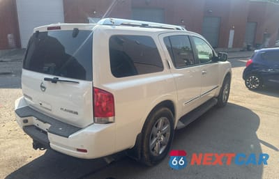 Czwarte zdjęcie samochodu z boku: 2010 NISSAN ARMADA PLATINUM VIN:5N1AA0NE8AN621993 - miniatura