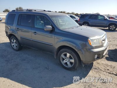 Czwarte zdjęcie samochodu z boku: 2011 HONDA PILOT EXL VIN:5FNYF3H54BB006391 - miniatura