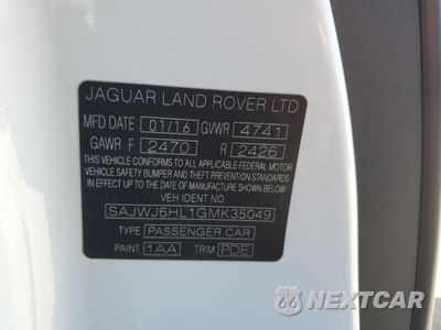 Zdjęcie 13 z 15 samochodu: 2016 JAGUAR F-TYPE R VIN:SAJWJ6HL1GMK35049 - miniatura