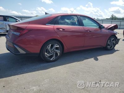 Trzecie zdjęcie samochodu z tyłu: 2024 HYUNDAI ELANTRA SEL VIN:KMHLS4DG8RU838123 - miniatura