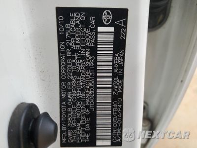 Zdjęcie 12 z 12 samochodu: 2010 TOYOTA PRIUS VIN:JTDKN3DU5A1311993 - miniatura