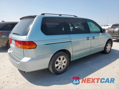 Trzecie zdjęcie samochodu z tyłu: 2003 HONDA ODYSSEY EXL VIN:5FNRL189X3B151991 - miniatura