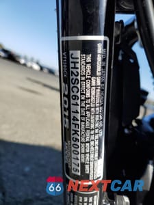 Zdjęcie 9 z 9 samochodu: 2015 HONDA VT1300 CX VIN:JH2SC6114FK500175 - miniatura