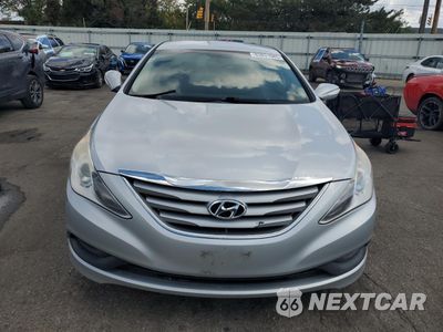Piąte zdjęcie samochodu w środku: 2014 HYUNDAI SONATA GLS VIN:5NPEB4AC6EH931452 - miniatura