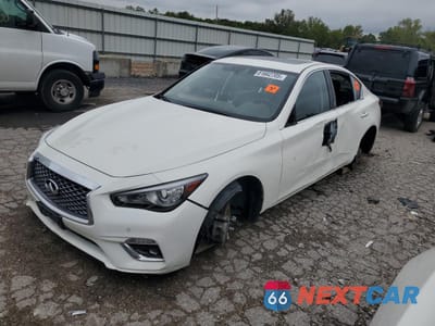 2021 INFINITI Q50 LUXE JN1EV7BR6MM753304 - główne zdjęcie licytacji z USA - miniatura