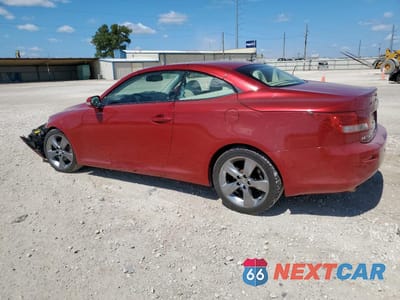 Drugie zdjęcie samochodu z przodu: 2010 LEXUS IS 250 VIN:JTHFF2C25A2509636 - miniatura