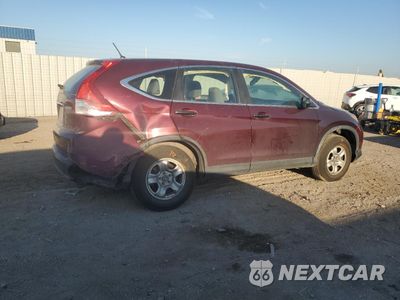 Trzecie zdjęcie samochodu z tyłu: 2013 HONDA CR-V LX VIN:5J6RM4H37DL048188 - miniatura