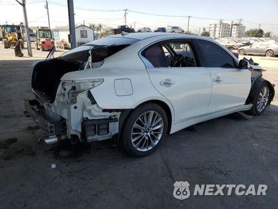 Trzecie zdjęcie samochodu z tyłu: 2018 INFINITI Q50 LUXE VIN:JN1EV7AP2JM360718 - miniatura