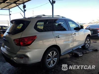 Trzecie zdjęcie samochodu z tyłu: 2017 NISSAN PATHFINDER S VIN:5N1DR2MMXHC601485 - miniatura