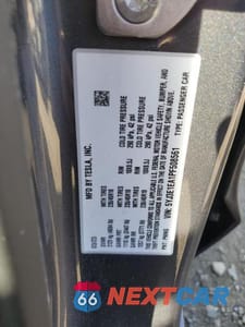 Zdjęcie 12 z 12 samochodu: 2023 TESLA MODEL 3 VIN:5YJ3E1EA1PF508561 - miniatura