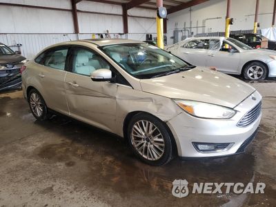 Czwarte zdjęcie samochodu z boku: 2017 FORD FOCUS TITANIUM VIN:1FADP3J2XHL211835 - miniatura