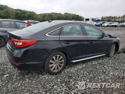 Trzecie zdjęcie samochodu z tyłu: 2017 HYUNDAI SONATA SPORT VIN:5NPE34AF1HH464372 - miniatura
