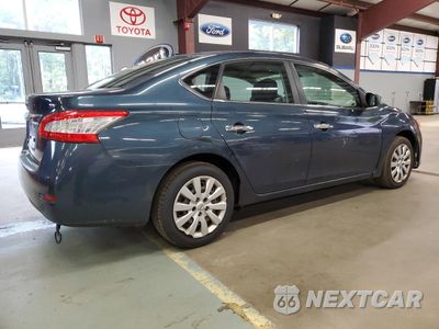 Trzecie zdjęcie samochodu z tyłu: 2015 NISSAN SENTRA S VIN:3N1AB7AP1FL644057 - miniatura