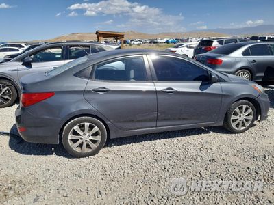 Trzecie zdjęcie samochodu z tyłu: 2012 HYUNDAI ACCENT GLS VIN:KMHCU4AE5CU181155 - miniatura