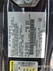 Zdjęcie 12 z 13 samochodu: 2017 FORD FUSION SE VIN:3FA6P0HD8HR377934 - miniatura