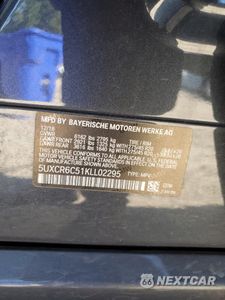 Zdjęcie 12 z 14 samochodu: 2019 BMW X5 XDRIVE40I VIN:5UXCR6C51KLL02295 - miniatura