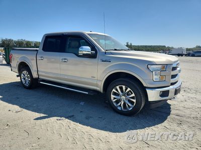Czwarte zdjęcie samochodu z boku: 2017 FORD F150 SUPERCREW VIN:1FTEW1EG2HFA92432 - miniatura