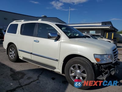 Czwarte zdjęcie samochodu z boku: 2007 INFINITI QX56 VIN:5N3AA08C37N806575 - miniatura