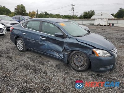 Czwarte zdjęcie samochodu z boku: 2013 NISSAN SENTRA S VIN:1N4AB7AP5DN905979 - miniatura