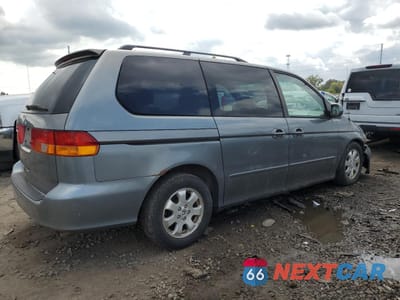 Trzecie zdjęcie samochodu z tyłu: 2002 HONDA ODYSSEY EXL VIN:5FNRL18982B031377 - miniatura