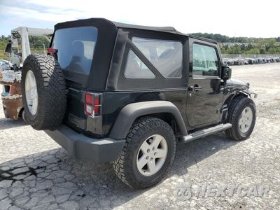 Trzecie zdjęcie samochodu z tyłu: 2017 JEEP WRANGLER SPORT VIN:1C4AJWAG8HL721628 - miniatura