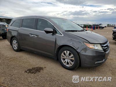Czwarte zdjęcie samochodu z boku: 2015 HONDA ODYSSEY EXL VIN:5FNRL5H61FB070850 - miniatura