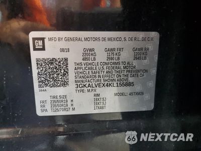 Zdjęcie 13 z 15 samochodu: 2019 GMC TERRAIN SLT VIN:3GKALVEX4KL155885 - miniatura
