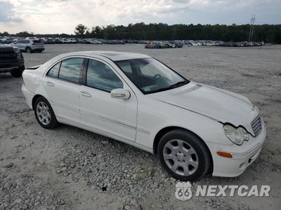 Czwarte zdjęcie samochodu z boku: 2005 MERCEDES-BENZ C 240 VIN:WDBRF61J35F580329 - miniatura