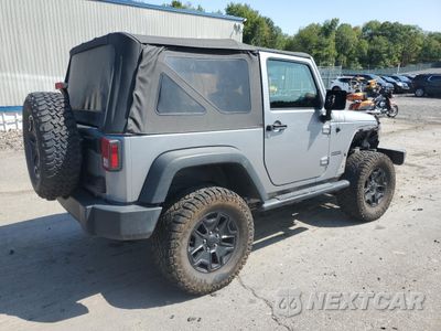 Trzecie zdjęcie samochodu z tyłu: 2018 JEEP WRANGLER SPORT VIN:1C4AJWAG1JL855287 - miniatura
