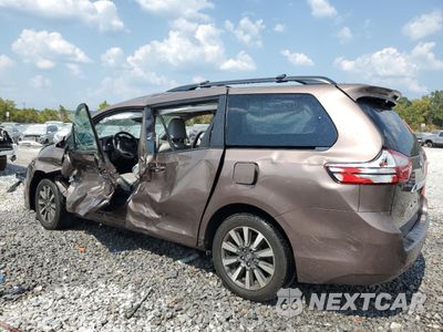 Drugie zdjęcie samochodu z przodu: 2018 TOYOTA SIENNA XLE VIN:5TDDZ3DC3JS192168 - miniatura