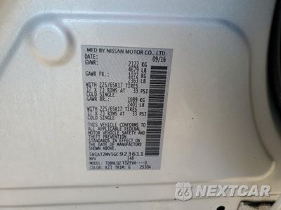 Zdjęcie 14 z 14 samochodu: 2016 NISSAN ROGUE S VIN:5N1AT2MV5GC923611 - miniatura