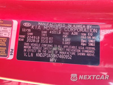 Zdjęcie 13 z 14 samochodu: 2017 KIA SOUL + VIN:KNDJP3A59H7460952 - miniatura