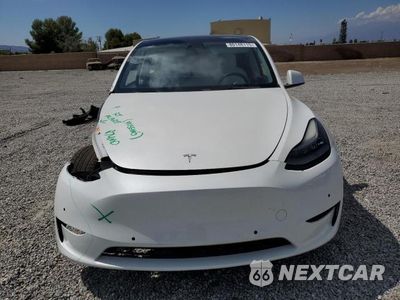 Piąte zdjęcie samochodu w środku: 2021 TESLA MODEL Y VIN:5YJYGDEE5MF139171 - miniatura