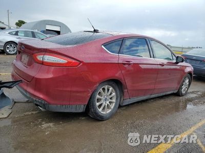 Trzecie zdjęcie samochodu z tyłu: 2016 FORD FUSION S VIN:3FA6P0G78GR303830 - miniatura