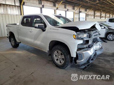 Czwarte zdjęcie samochodu z boku: 2019 CHEVROLET SILVERADO K1500 LT VIN:1GCUYDED5KZ311516 - miniatura