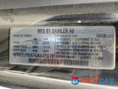 Zdjęcie 12 z 12 samochodu: 2016 SMART FORTWO VIN:WMEEJ9AA7GK845619 - miniatura